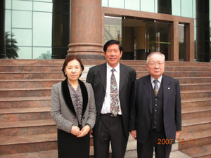 広州市旅遊商貿職業学校校長李燦佳(Li CanJia)先生と