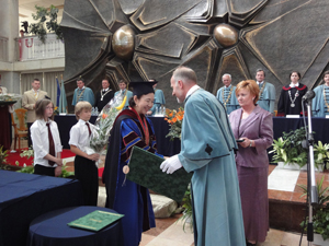 Presentation of Honorary Doctorate