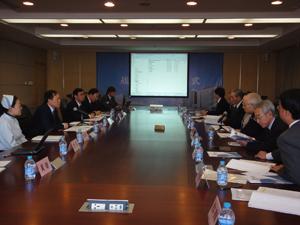 Meeting with Secretary Dai Wanjin