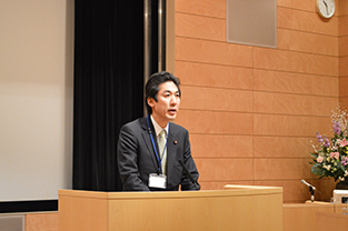 Keynote speech from Mr.Minoru Kiuchi