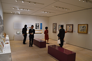 Exhibit in the Mizuta Art Gallery