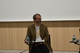 Professor Mark Nornes during the workshop
