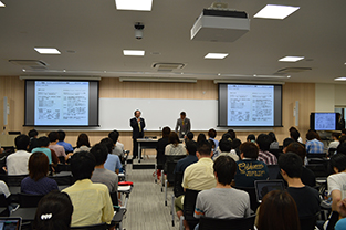 A look at CEO Aizawa and Director Oka’s guest lecture