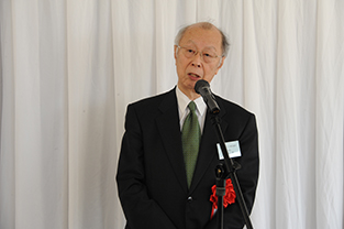 Words from President Akiyama of the Japan Israel Friendship Association