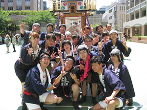Carrying the Hirakawacho 2nd ward shrine 3