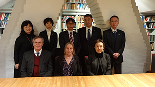 Visiting the campus which holds the European Institute of Japanese Studies