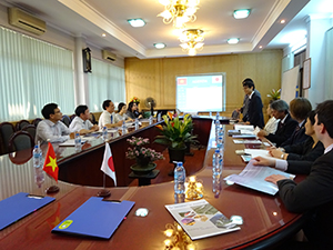 Meeting at the Ho Chi Minh City University of Transport (UT-HCMC)