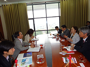 Meeting at Foreign Trade University (FTU)