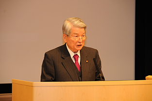 Closing remarks by President Yanagisawa