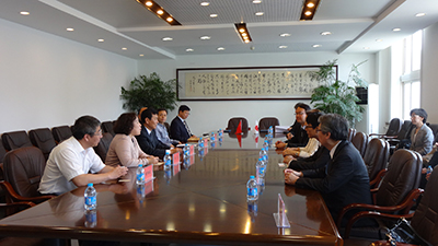 Meeting with Dongbei University of Finance and Economics