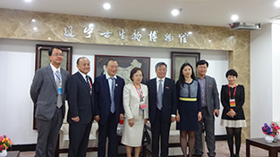 Director Sun Ge (third from left), Secretary Yu Wenming (fourth from right)