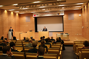 Opening speech by Motoyuki Ono, Chancellor ad interim of Josai University Educational Corporation