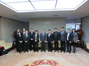 With President Xia Chunyu