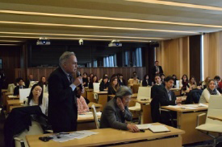 During Q&A: Mr. Juraj Petruska, Economic and Commercial Counsellor of the Embassy of Slovakia in Tokyo