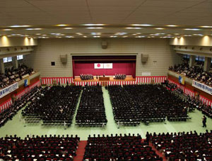 入学式会場