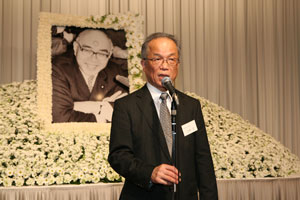 Greetings by Mr. Tadashi Kobayashi, Director of Chiba City Museum of Art