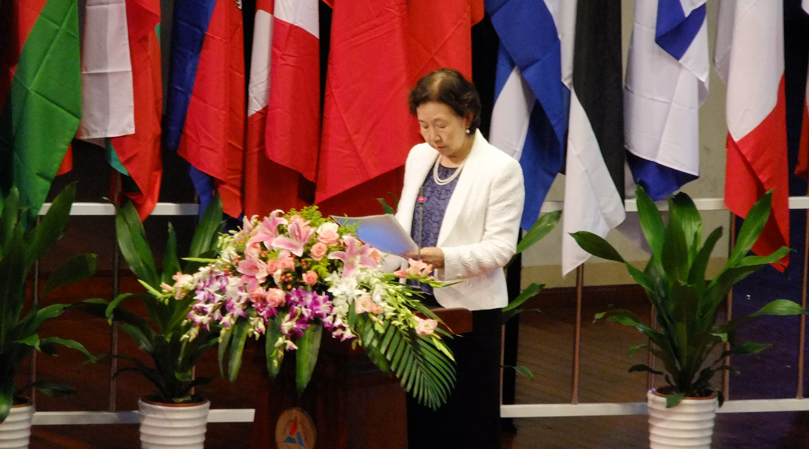 Keynote Address by Chancellor Mizuta Noriko