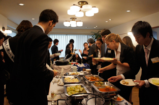 Banquet of Hungarian cuisine