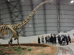 遼寧古生物博物館を見学