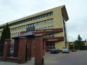 The University of Łódź campus