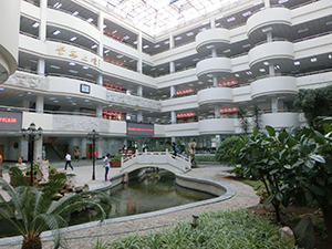 The university library interior