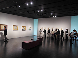 A view of the special exhibition