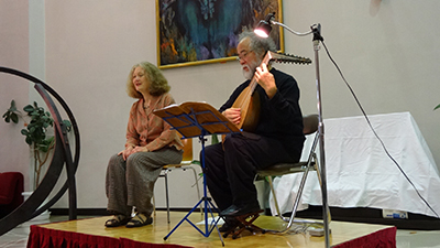 Emma Kirby and Takashi Tsunoda