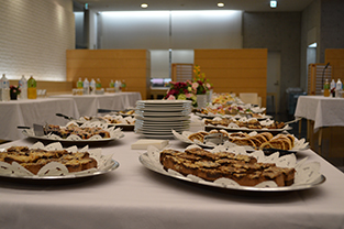 Dessert prepared by the Czech embassy chef