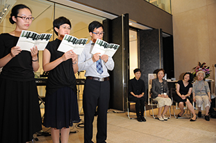 Poetry readings from JIU Faculty of Media Studies and Japan-China Joint Doctoral Program (Dalian University of Foreign Languages, Tianjin Foreign Studies University, etc.) students