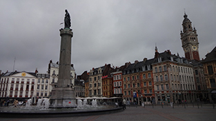 A view of Lille’s pretty streets