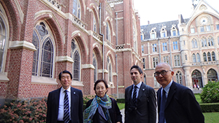 At the Université Catholique de Lille