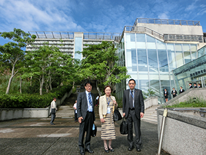 Visiting the Tamkang University Lanyang Campus