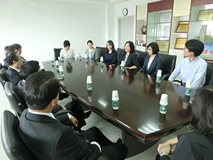 Meeting at the School of Foreign Languages