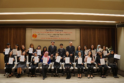 Group photo of the graduates